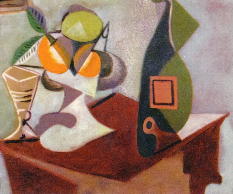 Picasso Still life with lemon and oranges 1936